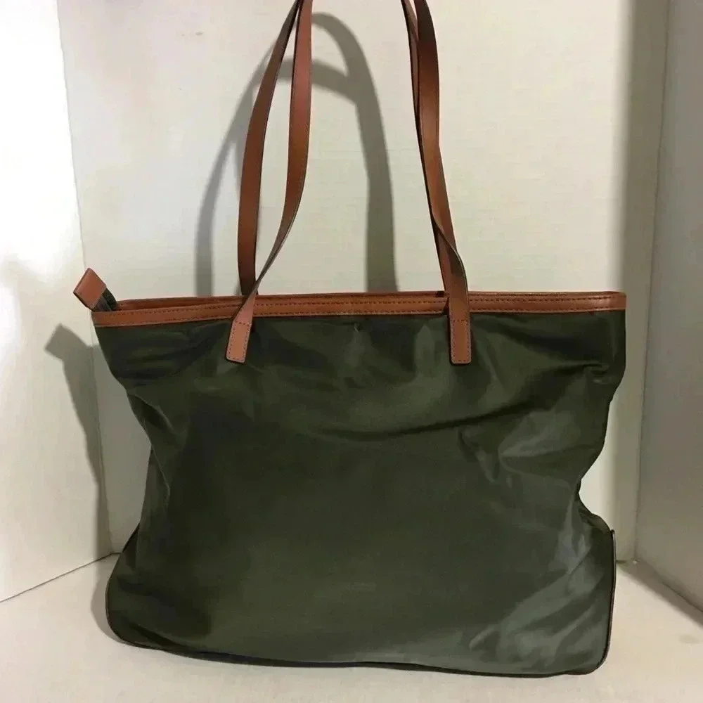 Michael kors green Nylon shoulder handbag